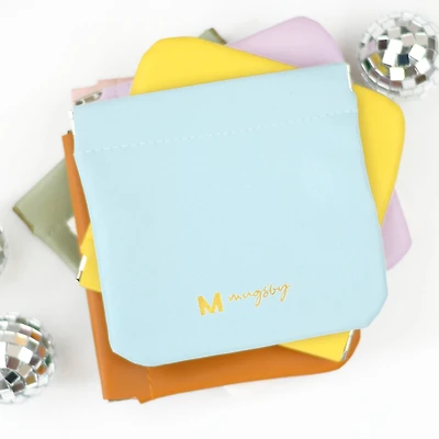 Blue Squeeze Coin Purse Wallet
