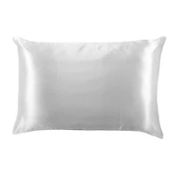 Solid Silky Satin Pillowcase