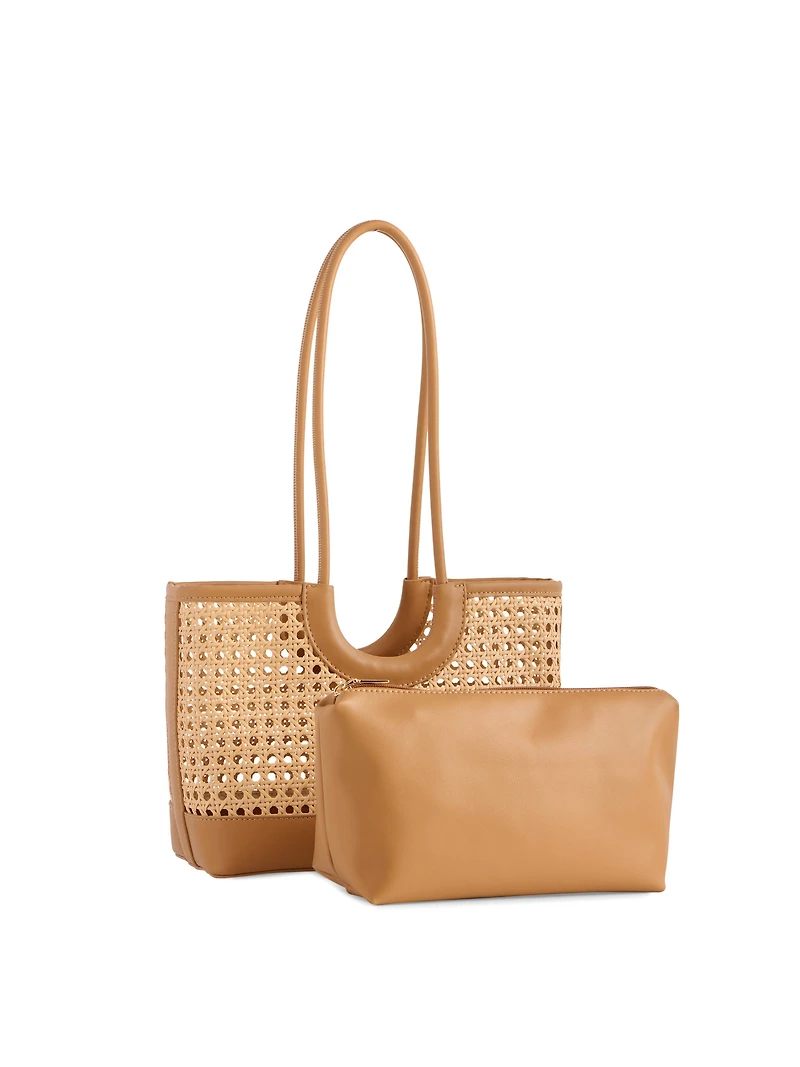 Tan Mini Tote