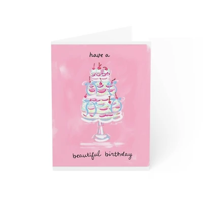 BEAUTIFUL BIRTHDAY -Note Card 