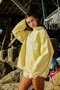 Yellow Jesus Saves Mock Neck