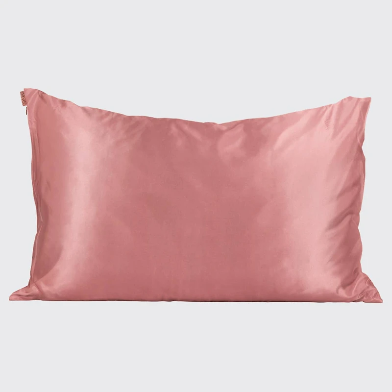 Terracotta Satin Pillowcase - Standard