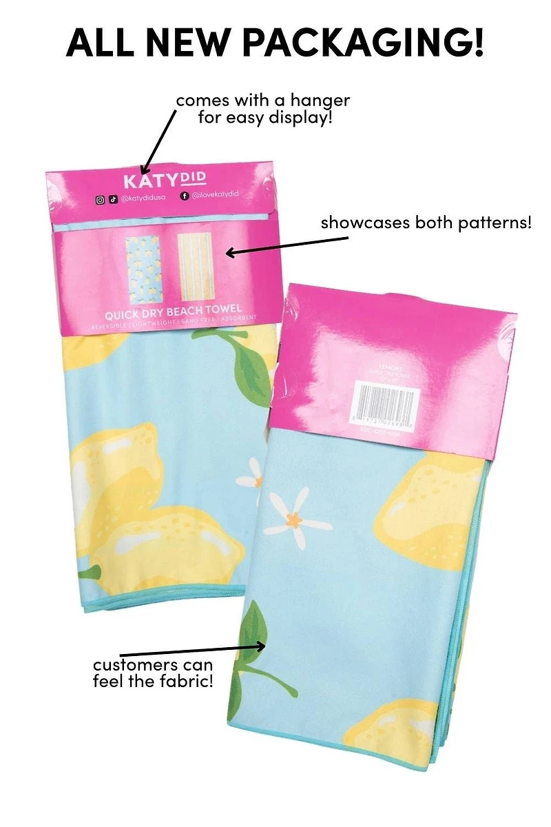 Pink Lobster Reversible Pool Towel