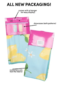 Pink Lobster Reversible Pool Towel