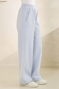 Blue Striped Lounge Pants