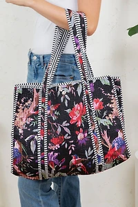Bird Handmade Reversible Tote Bag  (BG-70)