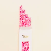 Pink Tumbler Straw Set