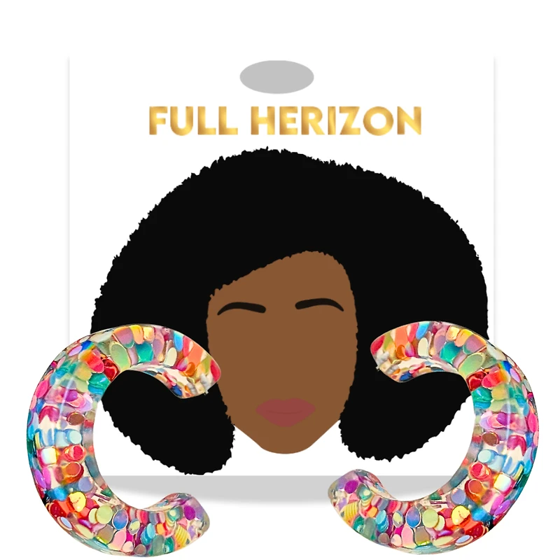 Life of the Party Confetti Hoops