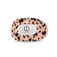 Round Flat Hair Clip | | Blonde Tortoise