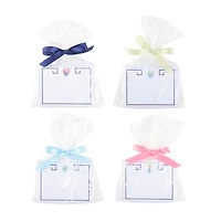 Pink Topiary Scallop Note Cards