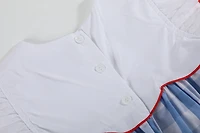 Red & White Blue Flutter Girls
