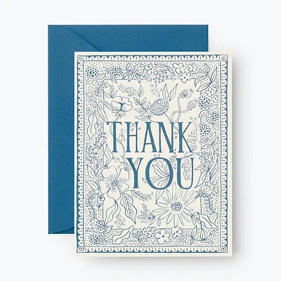 Delft Thank You Card