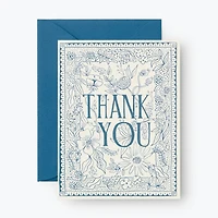 Delft Thank You Card