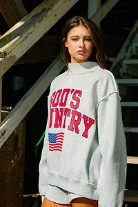 God's Country Reversible Mock-neck