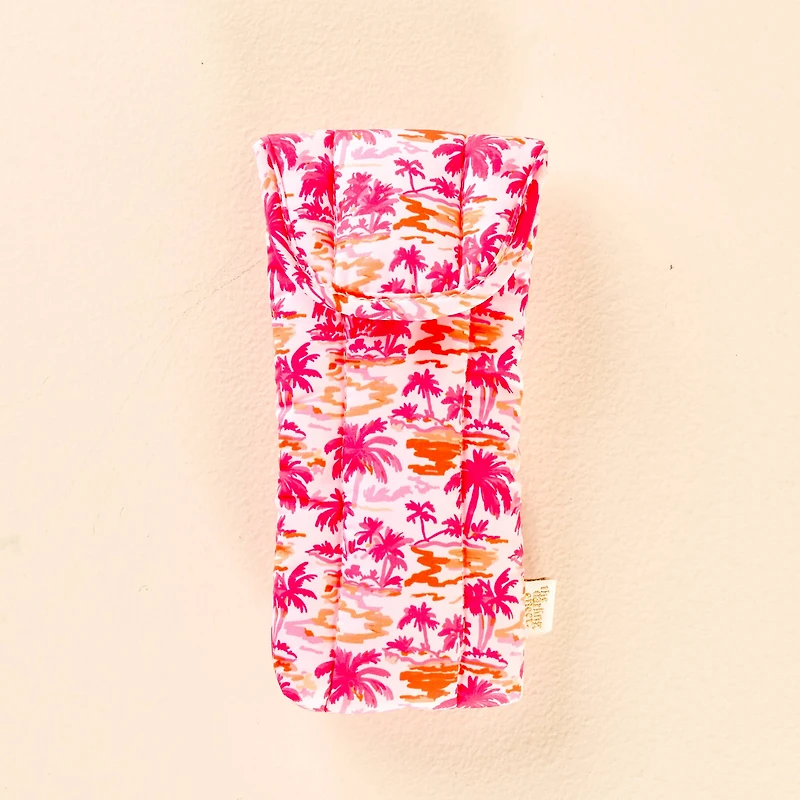 Sunglasses Case-Paradise Palms