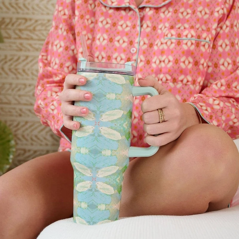 Elephant Falls 40 oz. Travel Tumbler