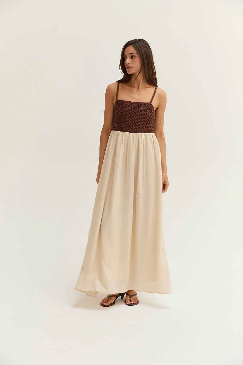 Jane Weave Maxi Dress