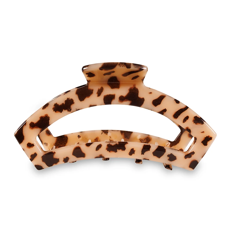 Open Hair Clip | Large | Blonde Tortoise