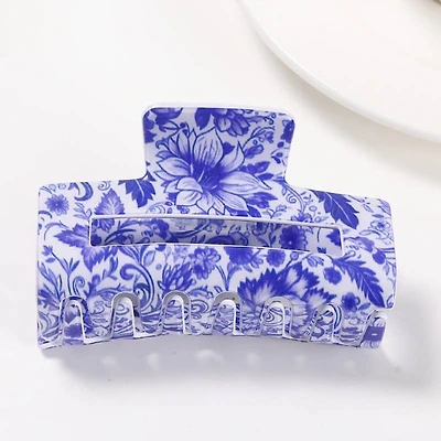 Vintage Porcelain Style Claw Clip - A