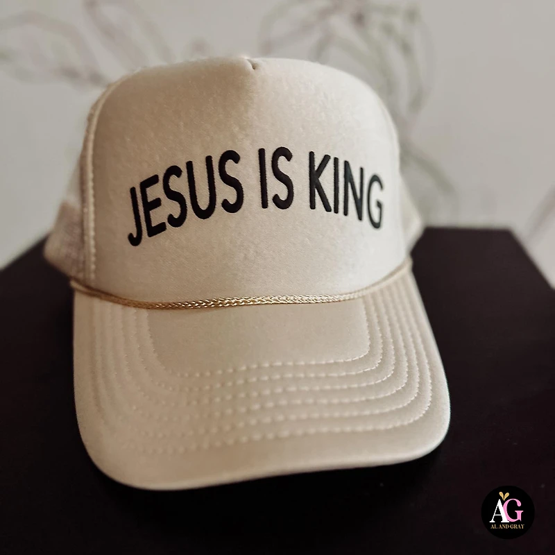 Jesus is King Trucker Hat
