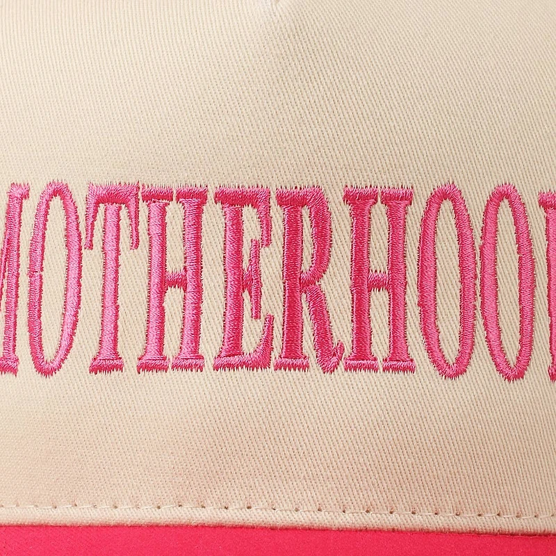 Motherhood Trucker Hat/ Hot Pink