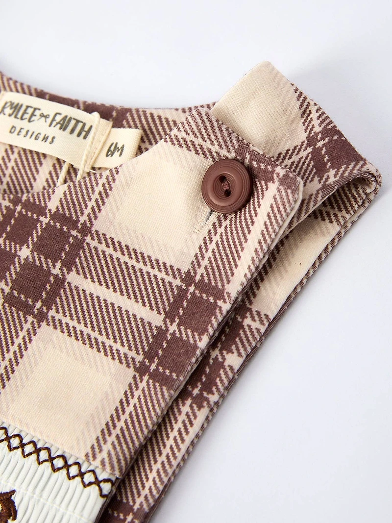 Western Horse Baby Boy Romper