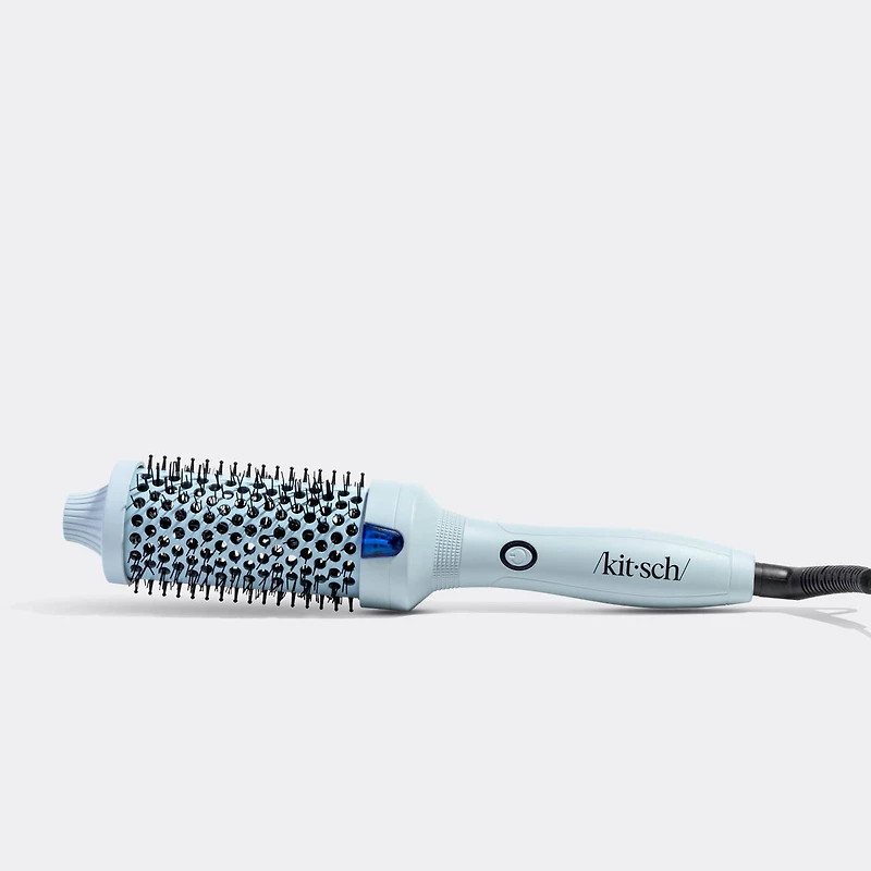 Large Thermal Round Brush - Haze Blue