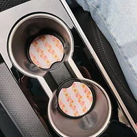 On the Road Car Coaster Set-Petal Parade Pink