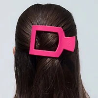 Flat Square Hair Clip | Medium | Tropical Punch