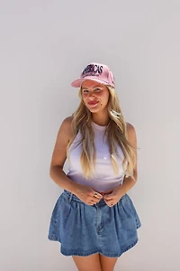 America’s Sweetheart Striped Trucker Hat