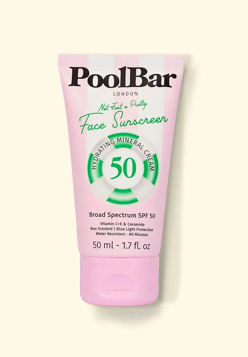 PoolBar Mineral SPF 50 Face Cream