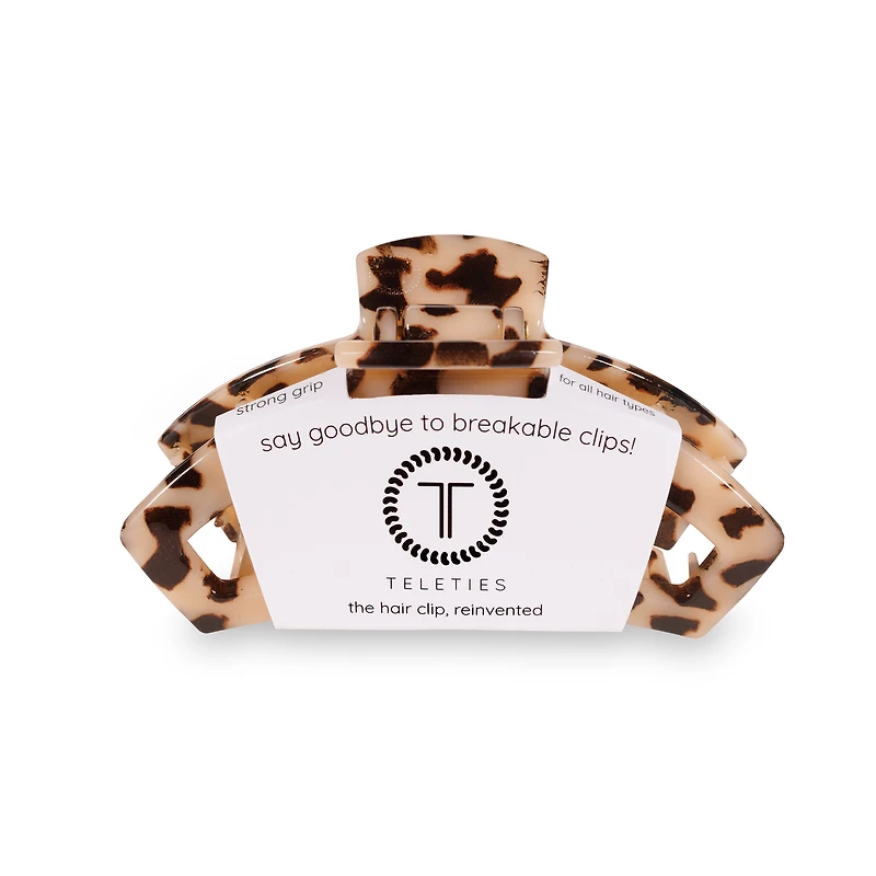 Open Hair Clip | Medium | Blonde Tortoise
