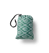 Rose Study Packable Rain Poncho