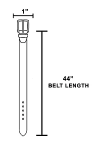 Black & Gold Metallic Crescent Buckle Leather Belt