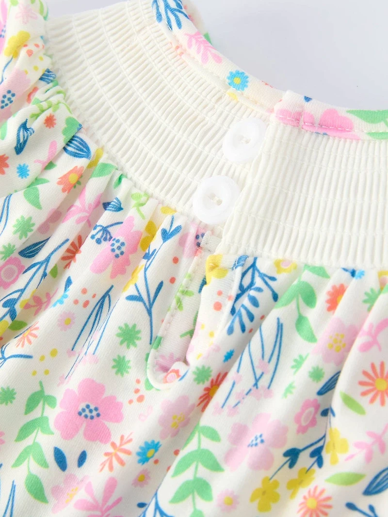 Easter Bunny Girls Romper