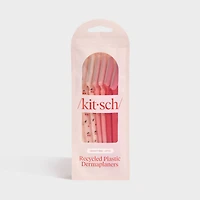 Recycled Plastic Dermaplaners 6pc Set - Asstd Cherry Blossom