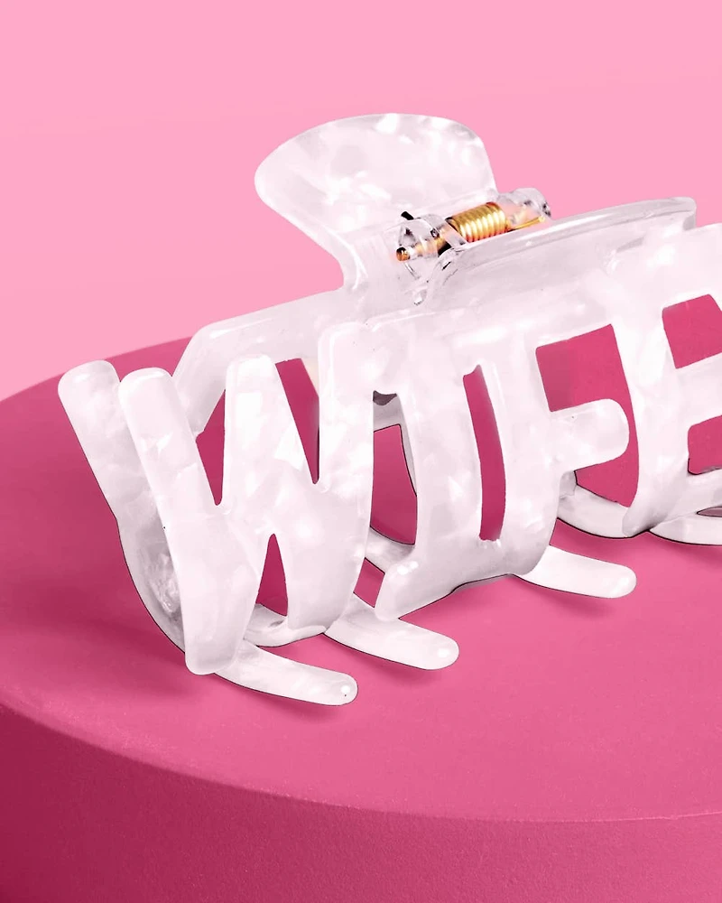Wifey Claw Hair Clip