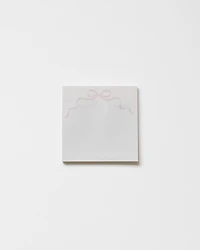 Pink Bow Sticky Notes