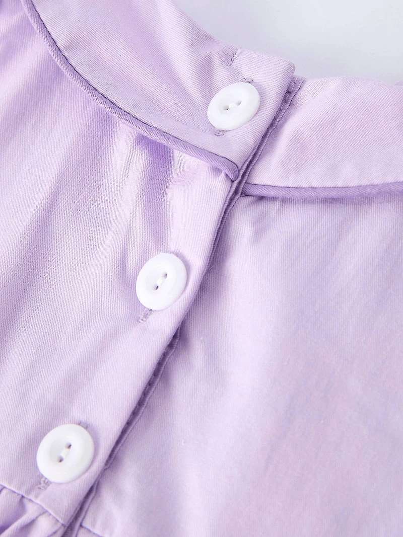 Floral Lavender Romper