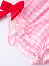 Valentine's Day Heart Baby Romper
