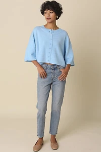 Livia Boxy Cropped Cardigan