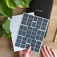 Navy and Grey Bible Tabs