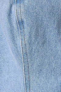 Blue Sleeveless Ruffle Romper