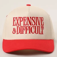 Red Expensive & Difficult Hat