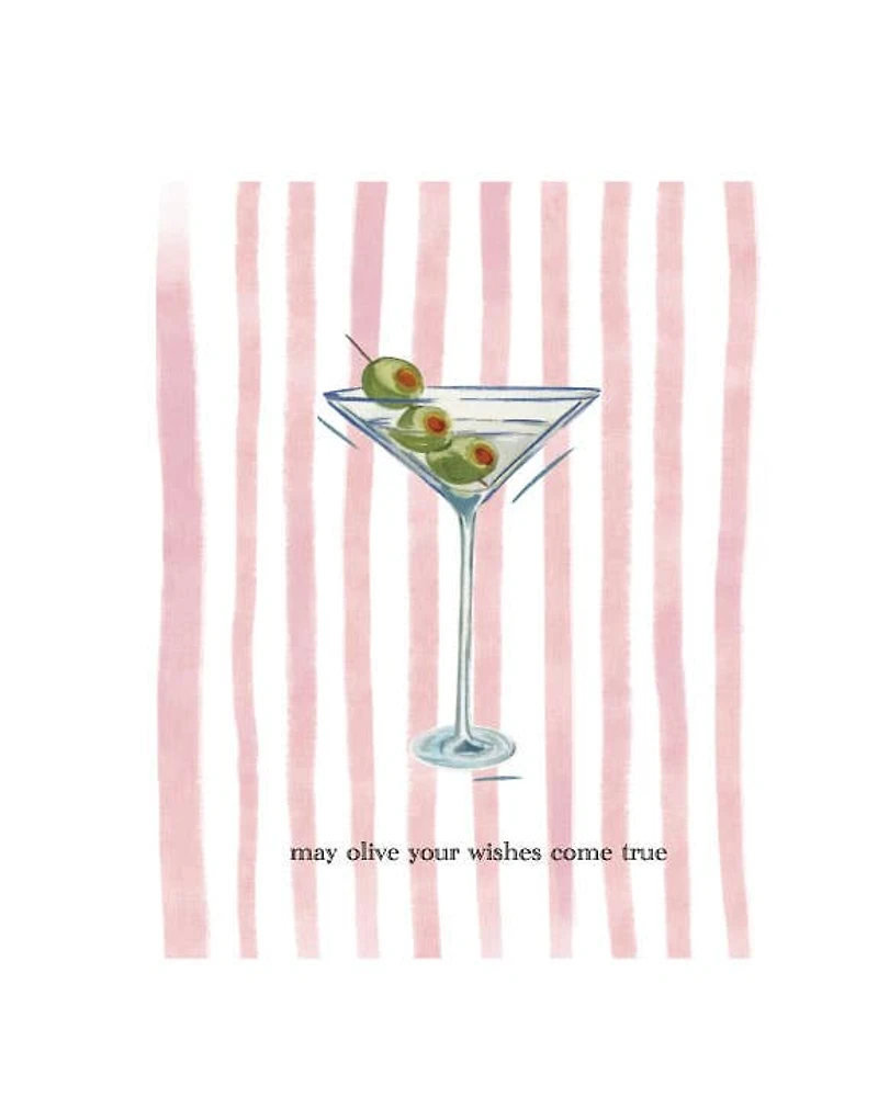 May OLIVE your wishes come true Card