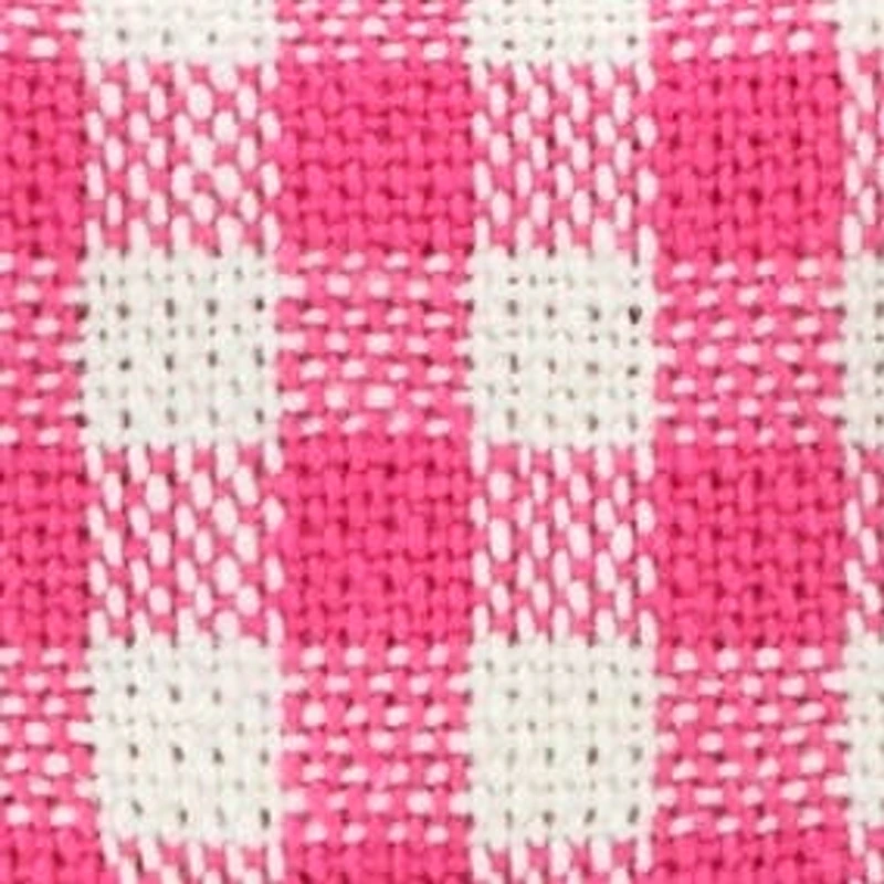 Hot Pink Gingham Dog Bandana