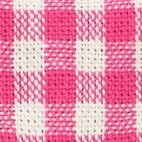 Hot Pink Gingham Waste Bag Dispenser