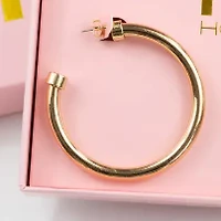 Gold Large Hoop Earrings