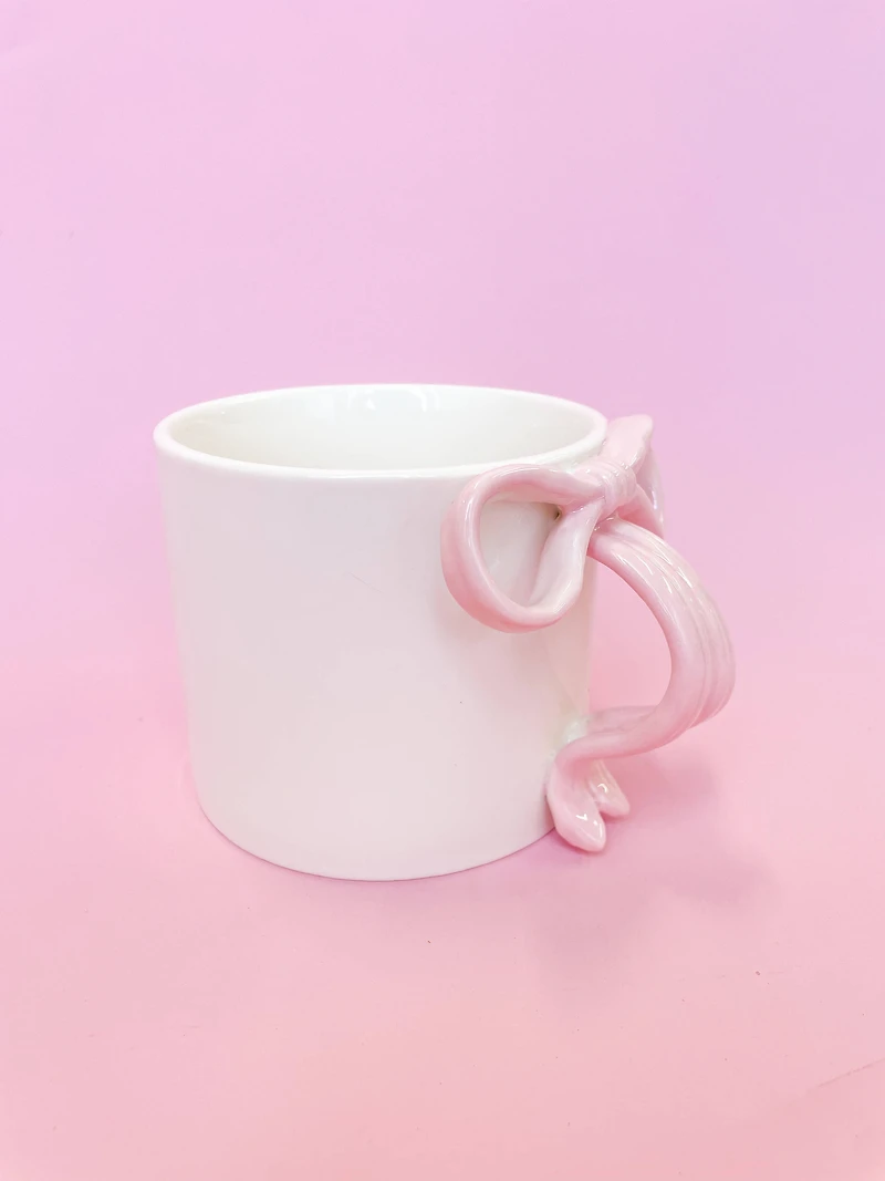 Pink Bow Mug