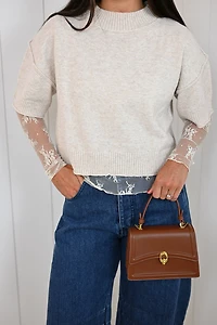 Beige Knit Sweater